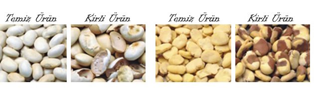 fasulye nohut renk ayırma makinesi