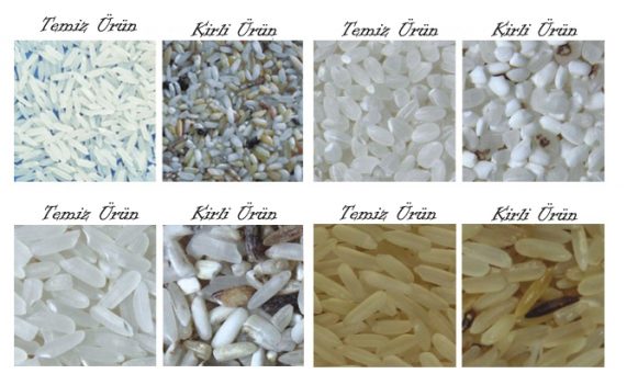 pirinç renk ayırma makinesi